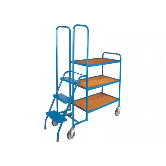 3 Shelf Low Order Picking Trolley BC52 3 Shelf Low Order Picking Trolley BC52